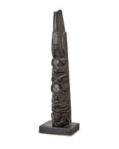 A NORTHWEST COAST CARVED ARGIL