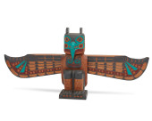 A NORTHWEST COAST POLYCHROME T