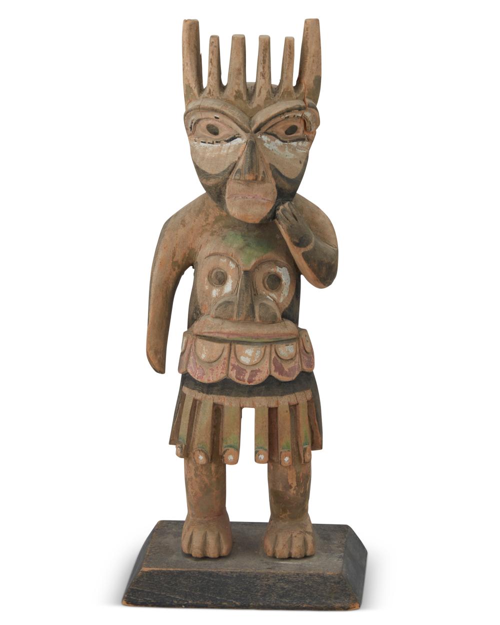 A NORTHWEST COAST POLYCHROME