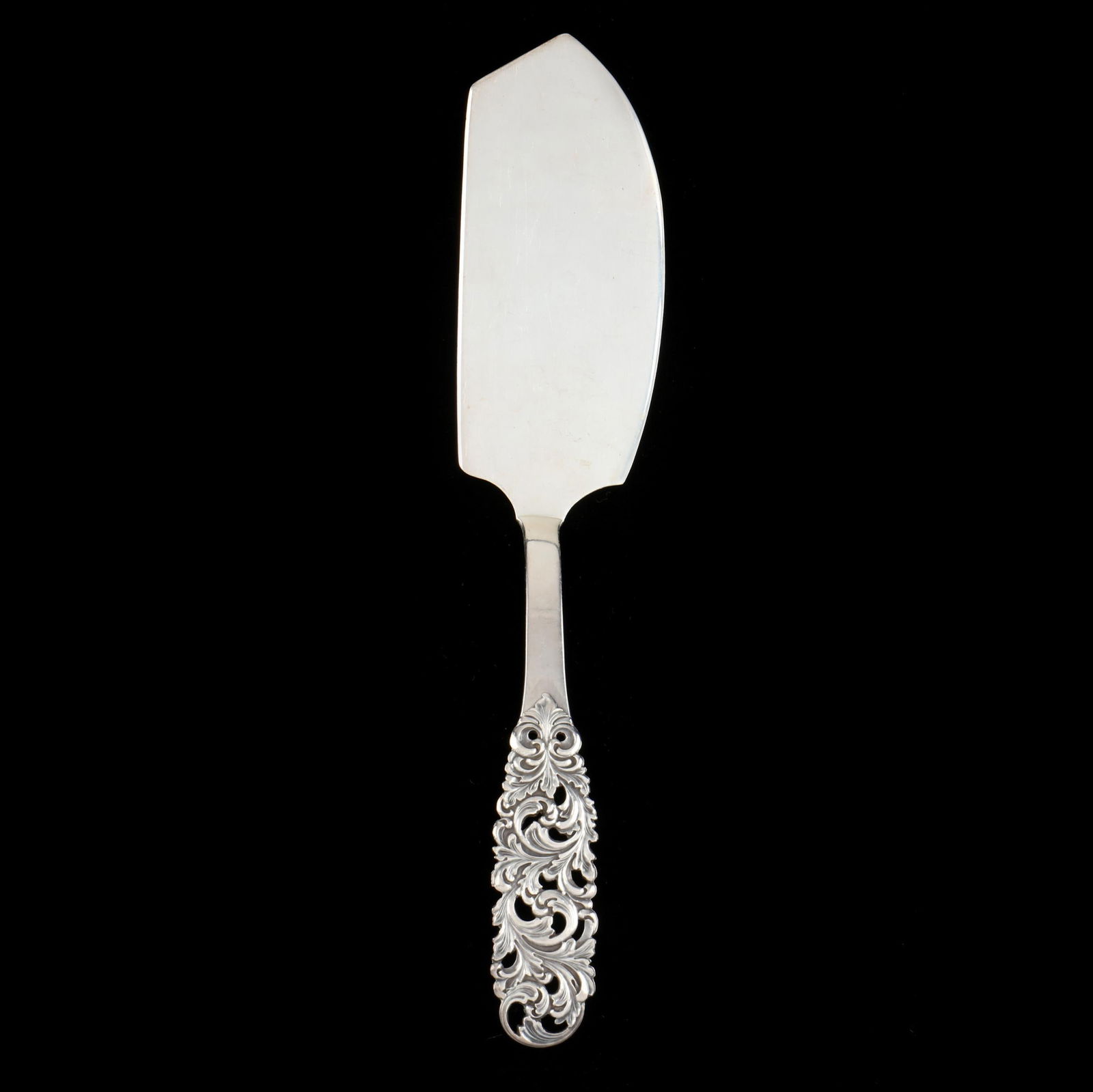 A NORWEGIAN SILVER FISH SLICE, MARK