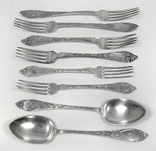 A Norwegian silvery metal part