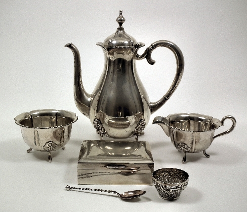 A Norwegian silvery metal three