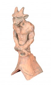 A 'NOTRE DAME' GARGOYLE BY BRI