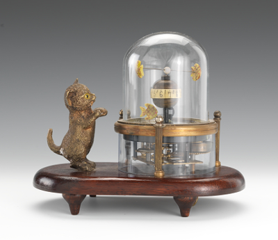 A Novelty Automaton Clock with