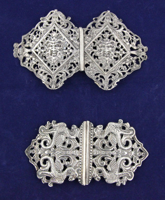 A nurse's silver buckle Cornelius