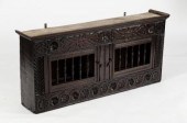 A oak dole cupboard, 17th Cent