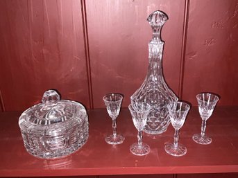 A Orrefors signed 12"H crystal