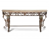 A OSCAR BACH-STYLE WROUGHT IRO
