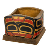 A PACIFIC NORTHWEST CARVED BOX