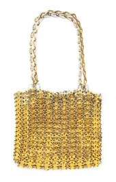 A Paco Rabanne Goldtone Chainm