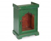 A PAINTED WOOD "NICHO" CABINET