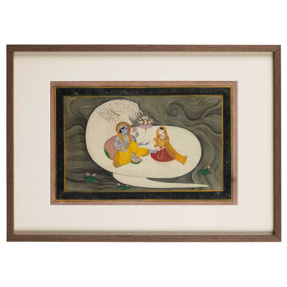 A PAINTING OF ANANTASAYANA: