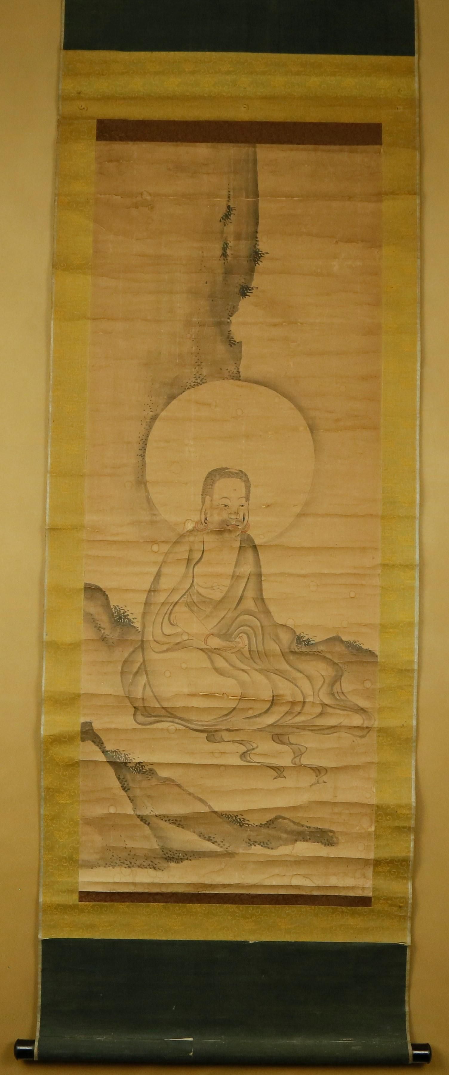 A PAINTING OF BODHIDHARMAA