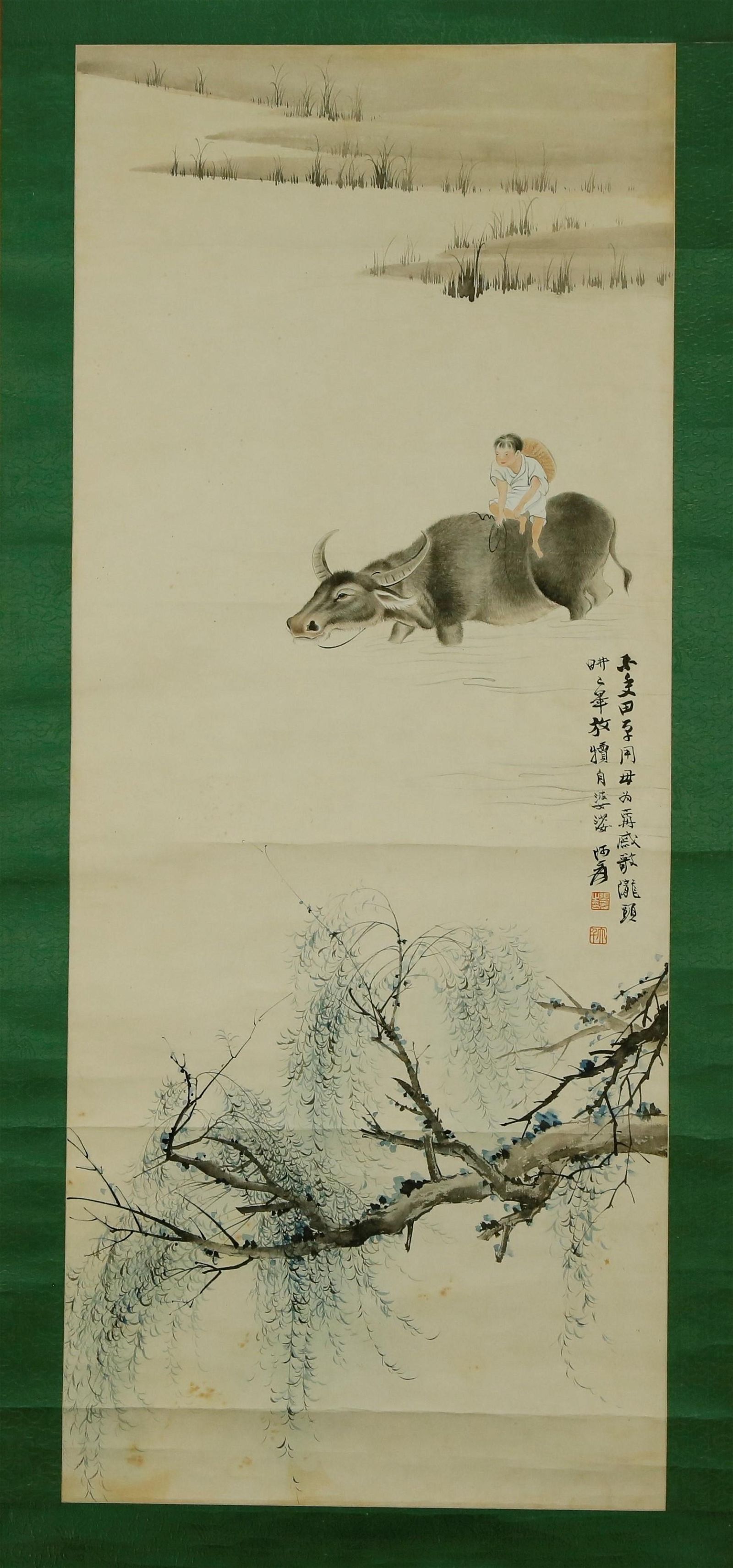 A PAINTING OF MOUNTAIN RETREATA