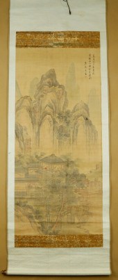A PAINTING OF MOUNTAIN RETREAT