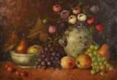 A Painting Signed "V. Dyk" Sti