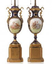 A PAIR 19TH C. FRENCH GILT BRO