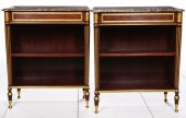 A PAIR 20C. REGENCY STYLE BOOK