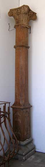 A Pair Anglo Indian Carved Teak