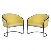A PAIR ANTON LORENZ FOR THONET