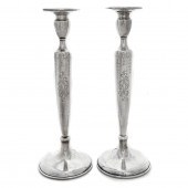 A PAIR BARBOUR SILVER CO STERL
