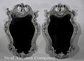 A Pair Louis XV-Style Silvered