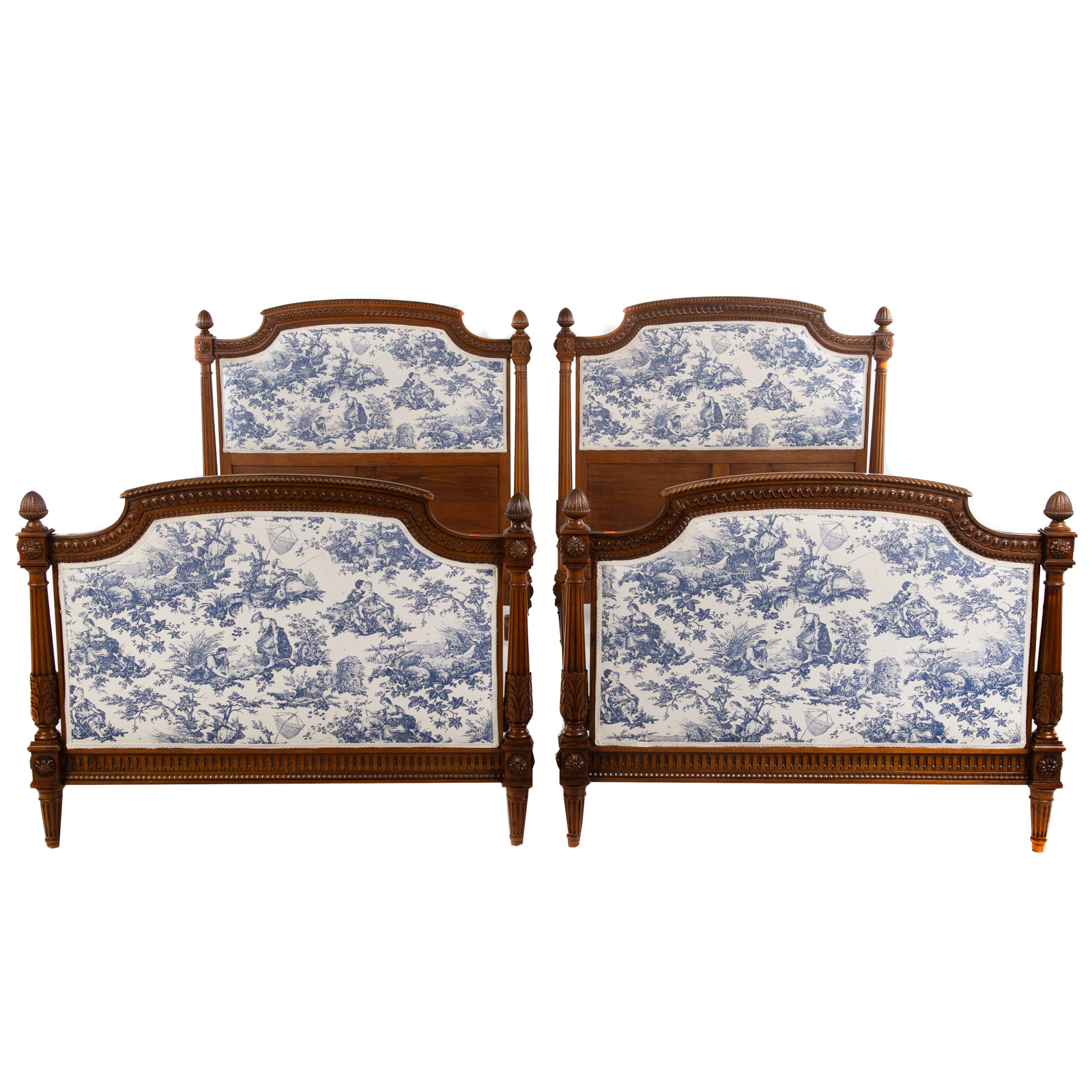 A PAIR LOUIS XVI STYLE CUSTOM