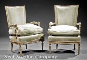 A Pair Louis XVI-Style Verte P
