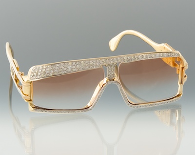 A Pair of 14k Gold and Diamond