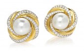A Pair of 18 Karat Yellow Gold