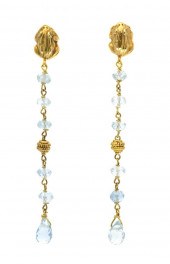 A Pair of 18 Karat Yellow Gold