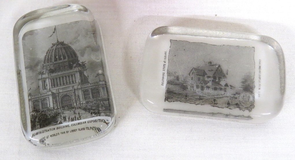 A PAIR OF 1893 COLUMBIAN EXPOSITION