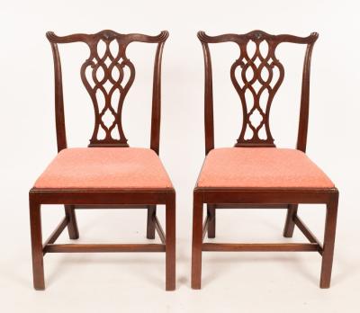 A pair of 18th Century mahogany