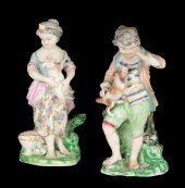 A PAIR OF 18TH CENTURY DUESBUR