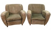 A PAIR OF 1940'S ITALIAN CLUB