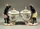 A pair of 19th Century Meissen