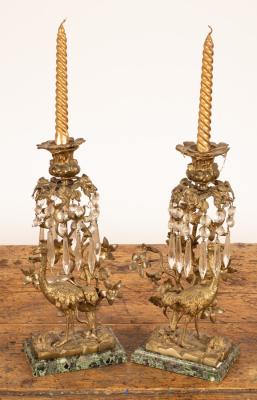 A pair of 19th Century ormolu