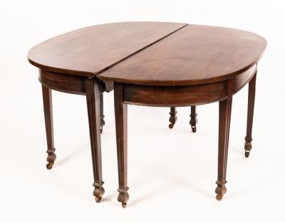 A pair of 19th Century mahogany