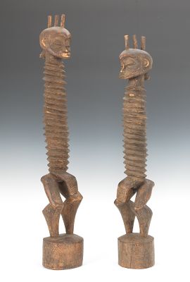 A Pair of African Figures with