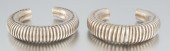 A Pair of Akha Tribe Silver Cu