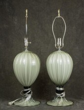 A PAIR OF ALBERTO DONA TABLE L