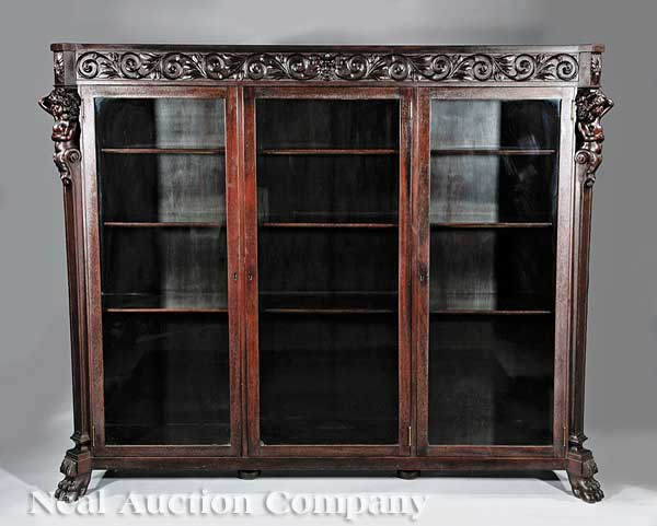 A Pair of American Carved