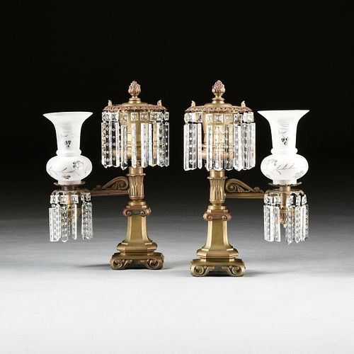 A PAIR OF AMERICAN CLASSICAL SINGLE