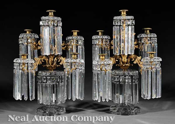 A Pair of American Gilt Lacquered