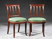 A Pair of American Gothic Carv