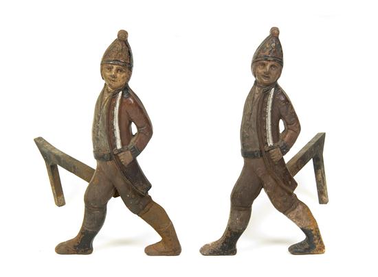 A Pair of American Polychrome