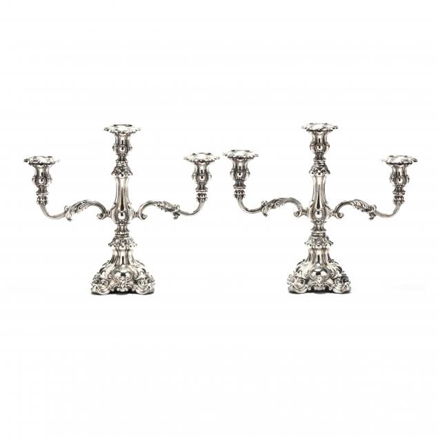 A PAIR OF AMERICAN ROCOCO REVIVAL