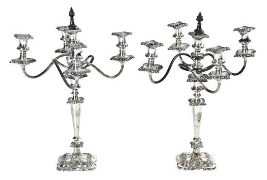 A Pair of American Silverplate