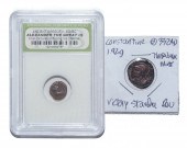 A PAIR OF ANCIENT COINS Consta