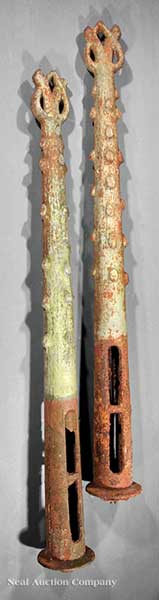 A Pair of Antique American Cast
